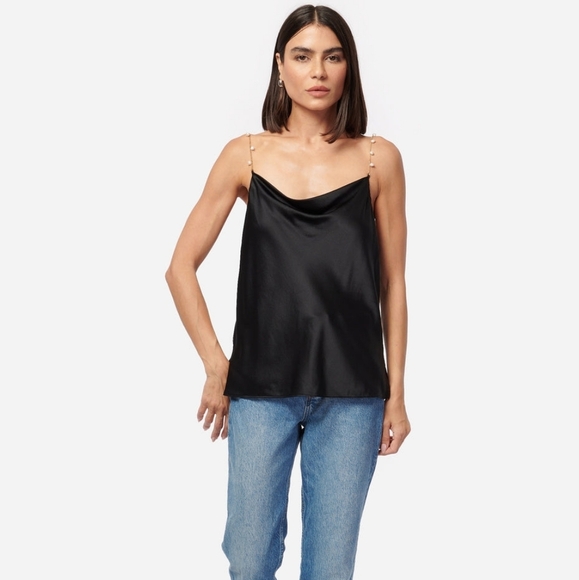 CAMI NYC the Busy Silk Top in Black size M NWT - Picture 7 of 14